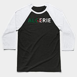 Drapeau Algérie Baseball T-Shirt